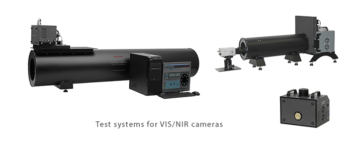 Test systems for VIS/NIR cameras
